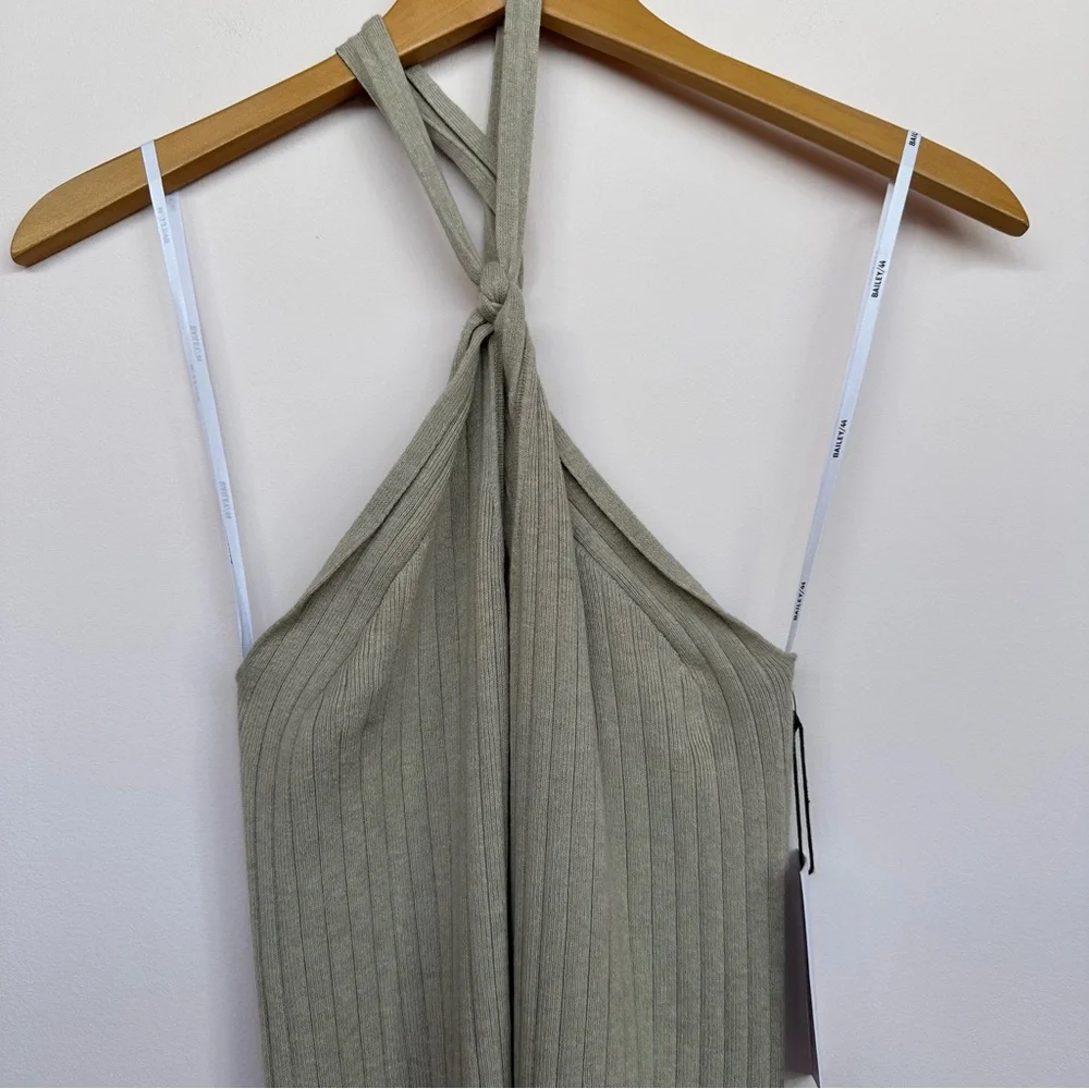 NEW $258 Bailey 44 Rylan Halter Sweater Dress, Size: Small - Picture 9 of 14